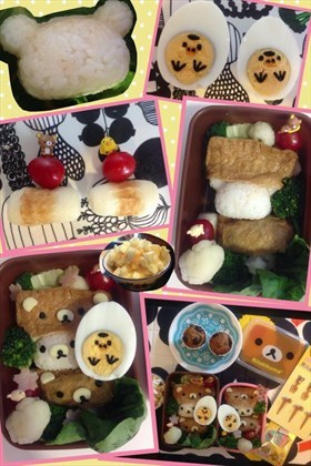 超萌鬆馳熊＆鼻窿雞便當 