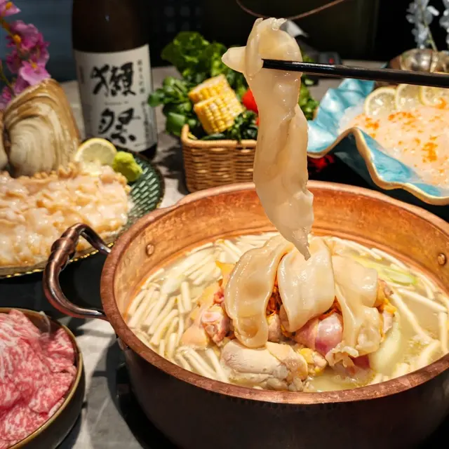 海鮮、刺身及火鍋