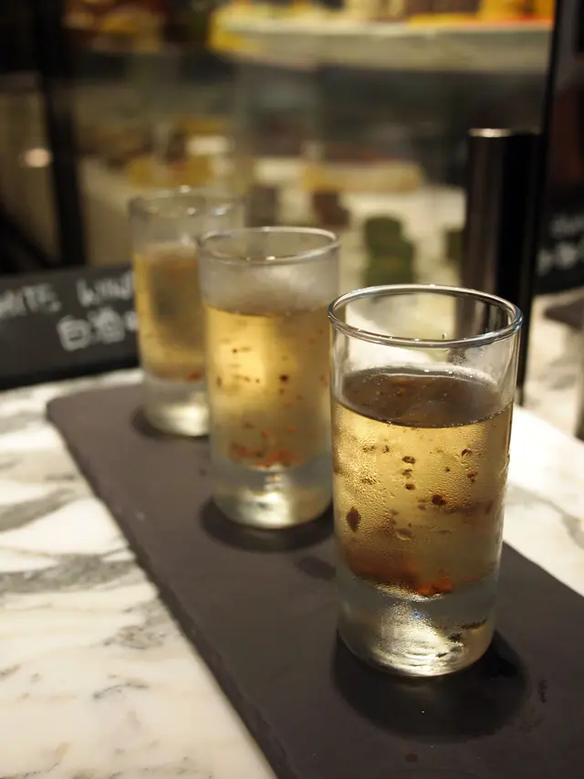 白酒啫哩酒味極濃，大家要量力而為