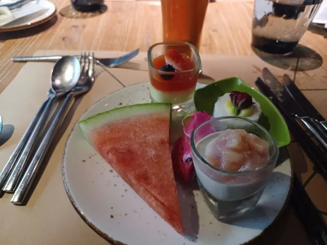 第七道菜，甜點。