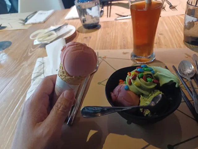 第八道菜，雪糕。